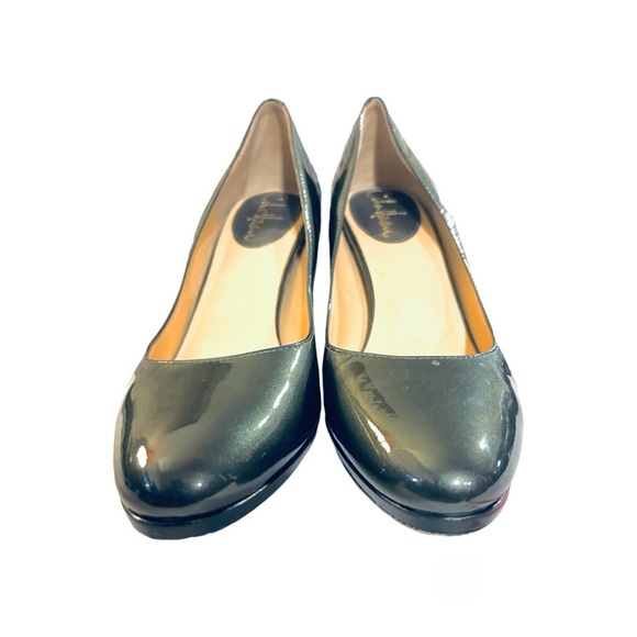 Cole Haan Green Patent Pumps, Size 6.5 - Picture 2 of 5